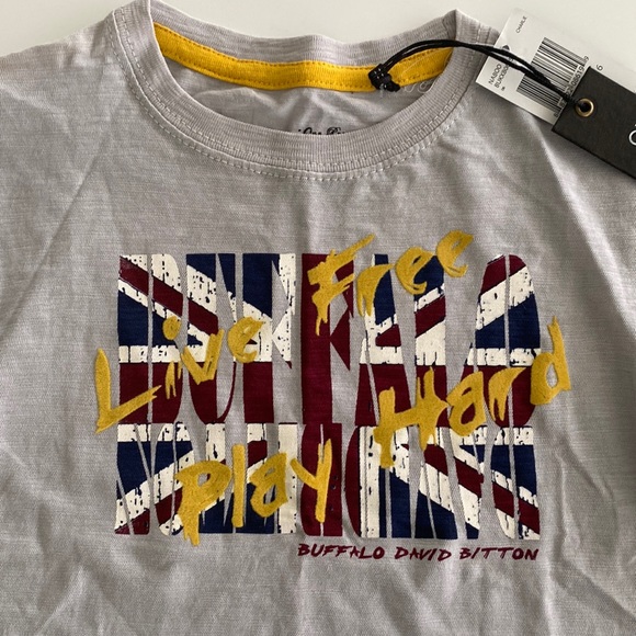 BUFFALO David Bitton Boys T-Shirt Tee New - Picture 3 of 7